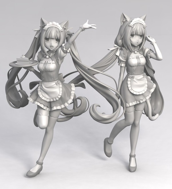 Chocola, Nekopara, Kotopora to Papo, Garage Kit, 1/10