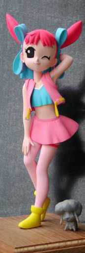Moro, Dotto Koni-chan, Log House, Garage Kit, 1/6