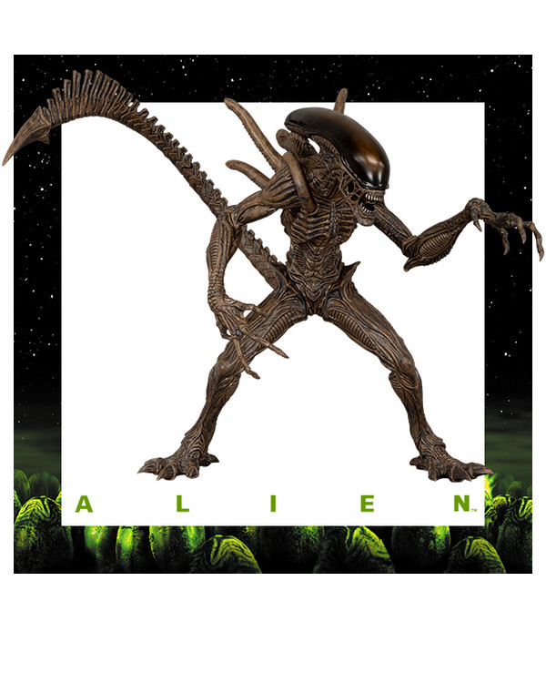 Alien Warrior (Dark Brown), Alien: Resurrection, FuRyu, Pre-Painted