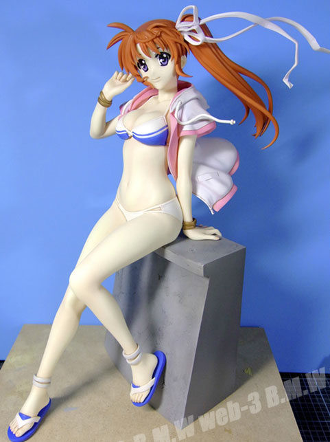 Takamachi Nanoha (Swimsuit), Mahou Shoujo Lyrical Nanoha StrikerS, Build Master Works, Garage Kit, 1/7