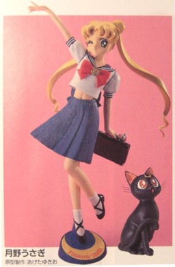 Luna, Tsukino Usagi (School Uniform), Bishoujo Senshi Sailor Moon, G-PORT, Garage Kit, 1/8