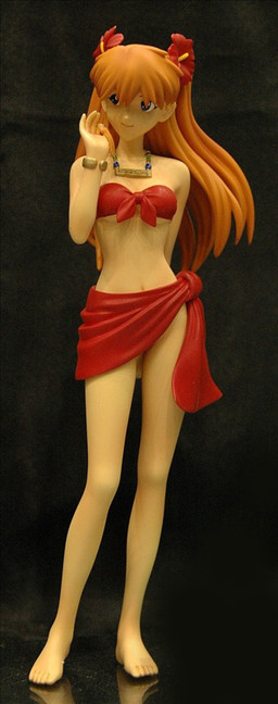 Souryuu Asuka Langley (Swimsuit), Shin Seiki Evangelion, Pilot, Garage Kit, 1/8