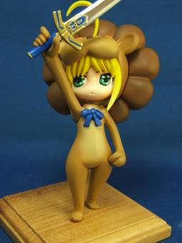 Saber Lion (Chibi), Fate/Tiger Colosseum, Autarkie, Garage Kit