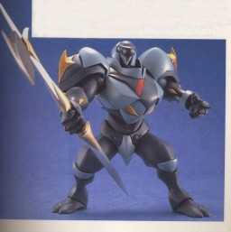 Tekkaman Axe, Uchuu No Kishi Tekkaman Blade, B-Club, Bandai, Garage Kit, 1/16