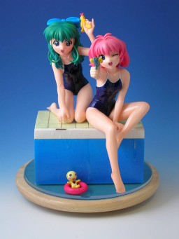 Marie, Miyafuji Miina, Onodera Karen (School Swimsuit), Onegai Twins, Polygonia, Garage Kit