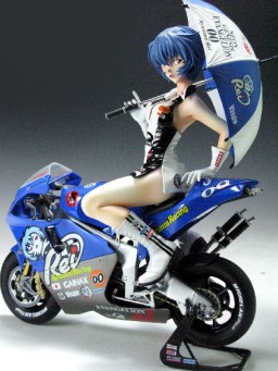 Ayanami Rei (Race Queen), Shin Seiki Evangelion, Vispo, Garage Kit, 1/6