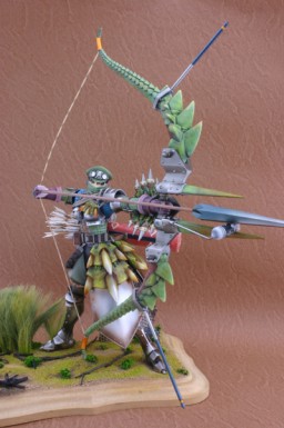 Hunter (Gunner with Queen Blaster), Monster Hunter, Ques Q, Garage Kit