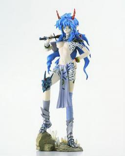 Oni-Musume (Ao Oni), Original, Kaiyodo, Pre-Painted, 4525296010091