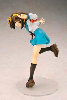 Suzumiya Haruhi (Uniform, Chara-Ani Limited Edition), Suzumiya Haruhi No Yuuutsu, Alter, Chara-Ani, Pre-Painted, 1/8
