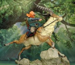 Ashitaka, Yakuru (Memorial Collection), Mononoke Hime, Cominica, Pre-Painted