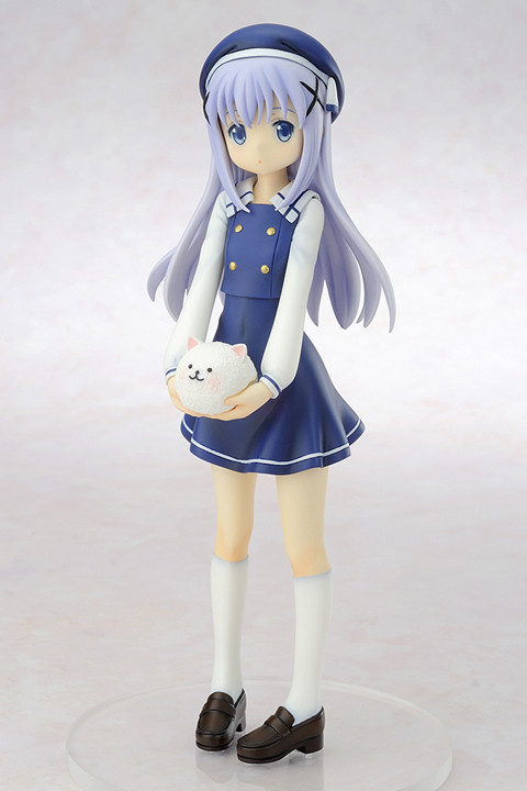 Kafuu Chino, Tippy (Winter Uniform, Limited Edition), Gochuumon Wa Usagi Desu Ka?, Ques Q, Pre-Painted, 1/7, 4560393841056