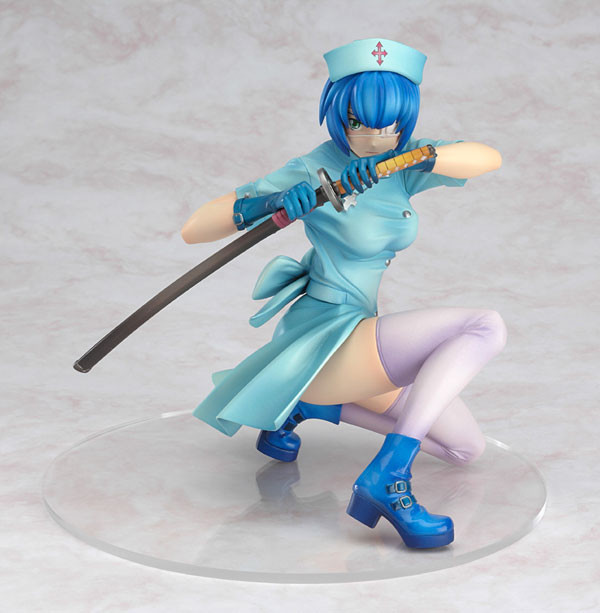 Ryomou Shimei (Blue Nurse), Ikki Tousen, Uart, Pre-Painted, 1/7, 4897017970367