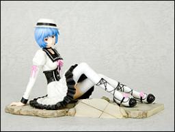 Ayanami Rei (Gothic Lolita - White), Shin Seiki Evangelion, Kotobukiya, Pre-Painted, 1/7