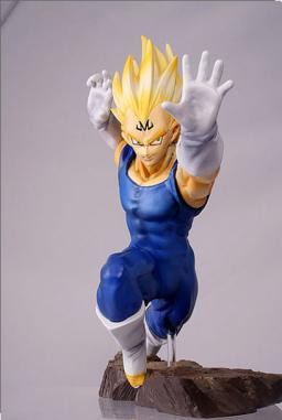 Vegeta SSJ (Majin), Dragon Ball Z, Banpresto, Pre-Painted, 1/10