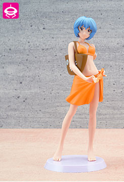 Ayanami Rei (2, Bikini), Shin Seiki Evangelion: Ayanami Ikusei Keikaku, SEGA, Pre-Painted