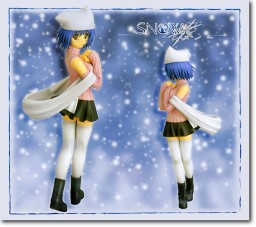 Kitazato Shigure, Snow, Kotobukiya, Pre-Painted, 1/8, 4934054777426