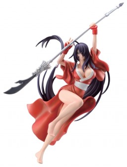 Kan'u Unchou (Miko), Ikki Tousen Great Guardians, Jun Planning, Pre-Painted, 1/8