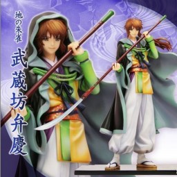 Musashibou Benkei, Harukanaru Toki No Naka De 3, Koei, Kotobukiya, Pre-Painted, 1/10, 4934054779864