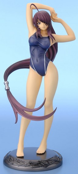 Kan'u Unchou (School Swimsuit), Ikki Tousen Great Guardians, New Line, Pre-Painted, 1/7