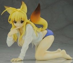 Minamoto Chizuru, Kanokon, Movic, Pre-Painted, 1/7