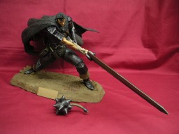 Guts (Attack Form (Exclusive)), Berserk, Art of War, Pre-Painted