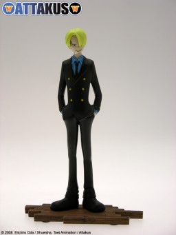 Sanji, One Piece, Attakus, Pre-Painted
