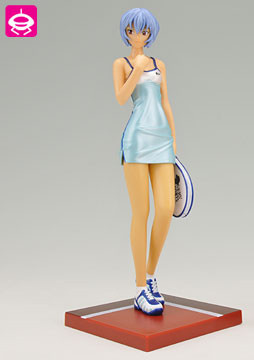 Ayanami Rei (Claycourt no Youseitachi), Shin Seiki Evangelion, SEGA, Pre-Painted