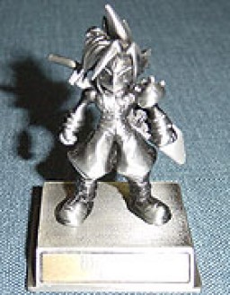 Cloud Strife (Chrome), Final Fantasy VII, DigiCube, Pre-Painted