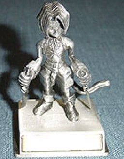 Zidane Tribal (Chrome), Final Fantasy IX, DigiCube, Pre-Painted