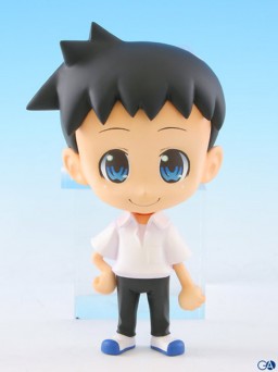 Ikari Shinji (Super Deformation Maniac #1), Petit Eva: Evangelion@School, Banpresto, Pre-Painted