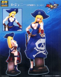 B. Jenet (1P Kaizoku), KOF: Maximum Impact 2, Yujin, Pre-Painted, 4904790961809