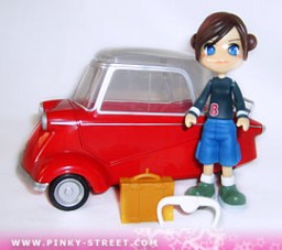 Pinky:st, PinkyQ [4904810759560] (Pinky with Messerschmitt KR200), ChoroQ, Original, Takara Tomy, Pre-Painted, 4904810759560