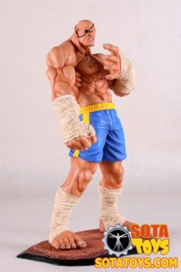 Sagat, Street Fighter, SOTA, Pre-Painted
