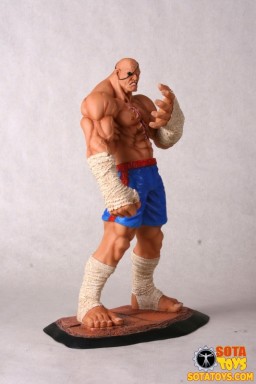 Sagat (Turbo), Street Fighter, SOTA, Pre-Painted