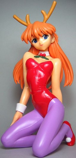 Souryuu Asuka Langley (High Grade Christmas Figure), Shin Seiki Evangelion, SEGA, Pre-Painted