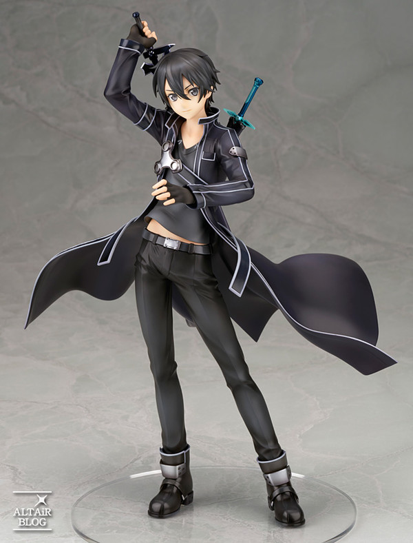 Kirito, Sword Art Online, Alter, Pre-Painted, 1/7, 4560228206456