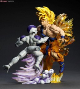 Freezer - Final Form, Son Goku SSJ, Dragon Ball Z, Eye Scream, Pre-Painted