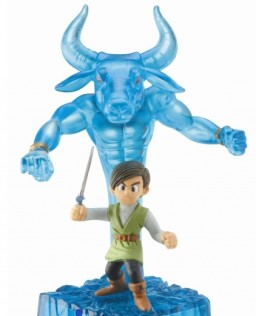Jiro (with Minotaur), Blue Dragon, Bandai, Pre-Painted