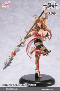 Sonsaku Hakufu (Armored Limited edition), Ikki Tousen Great Guardians, Chara-Ani, Pre-Painted, 1/8