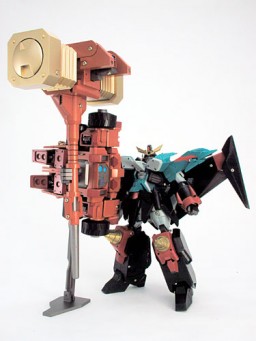 GaoFighGar (Final Fusion + Goldion Hammer), Yuusha-Ou GaoGaiGar Final, Studio Half Eye, Pre-Painted