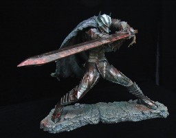 Guts (20th Anniversary Edition Exclusive 1 (Bloodstained armour)), Berserk, Art of War, Pre-Painted, 1/6