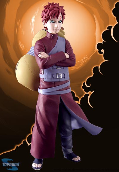 Gaara (Figures Series 2), Naruto Shippuuden, Toynami, Pre-Painted