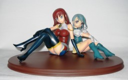 Éclair, Lumière, Kiddy Grade, FUNimation Entertainment, Pre-Painted, 1/8