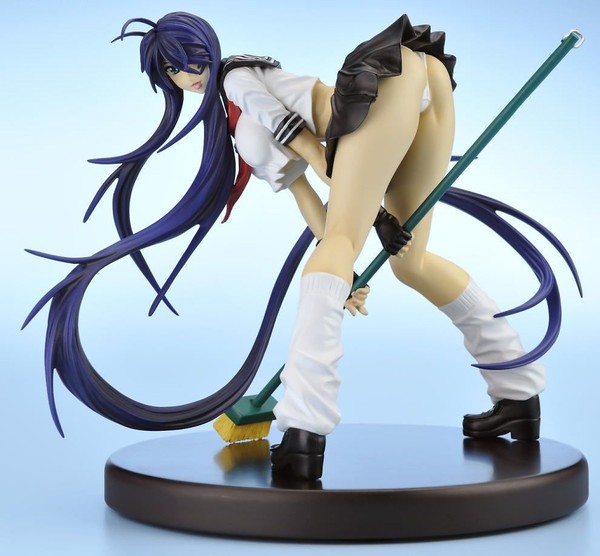 Kan'u Unchou (Black School Uniform), Ikki Tousen, Aizu Project, Pre-Painted, 1/7, 4528403002538