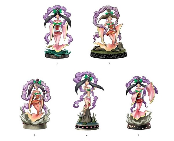 Mokusei Sakuya, Ookami, First 4 Figures, Pre-Painted