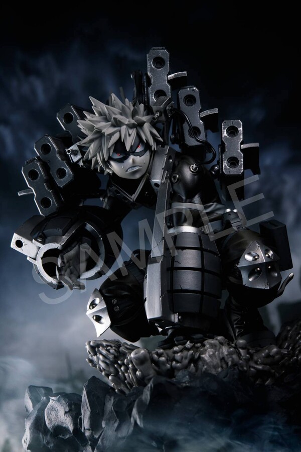 Bakugo Katsuki (Strafe Panzer), Boku No Hero Academia, Bandai Spirits, Pre-Painted
