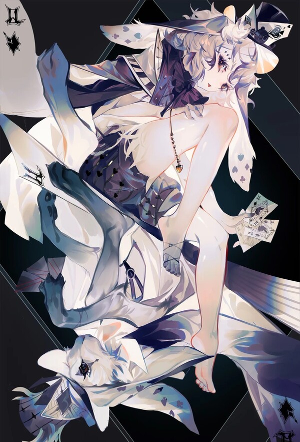 Spade Rabbit, Original, Adamas Jinshi, Pre-Painted