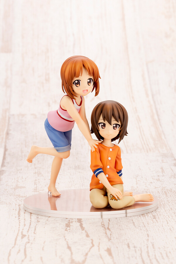Nishizumi Maho, Nishizumi Miho (10 Years Memory), Girls Und Panzer, Kotobukiya, Pre-Painted, 1/7, 4934054047000