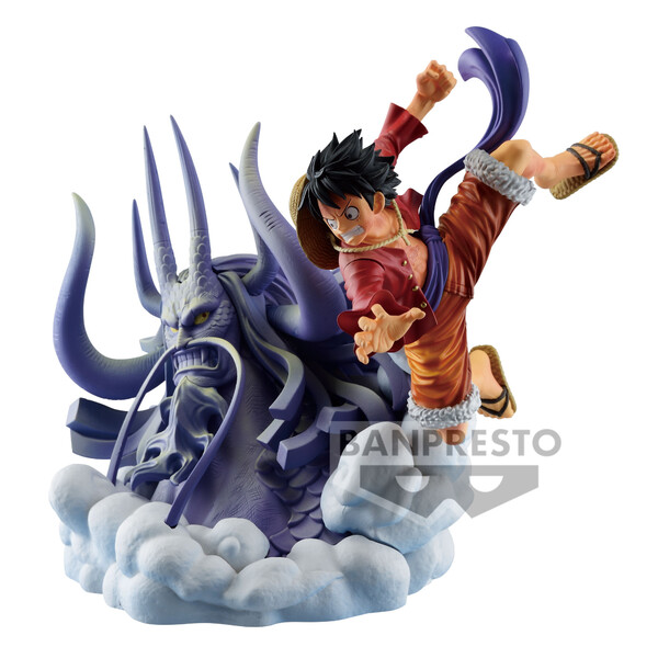 Kaidou, Monkey D. Luffy (The Brush), One Piece, Bandai Spirits, Pre-Painted