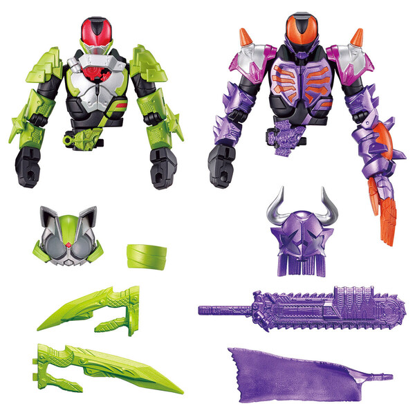 Kamen Rider Buffa, Kamen Rider Tycoon (Ninja & Zombie Form Set), Kamen Rider Geats, Bandai, Action/Dolls